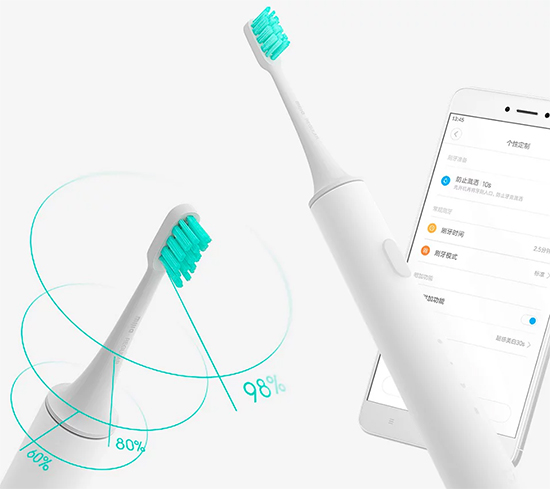 Xiaomi MiJia Sound Electric Toothbrush White (DDYS01SKS)