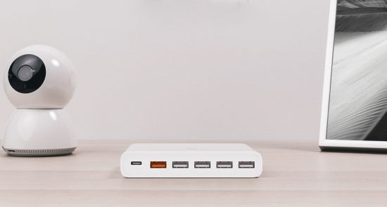 Xiaomi Mi USB Multiple Hub 60W Fast Charger 6 port